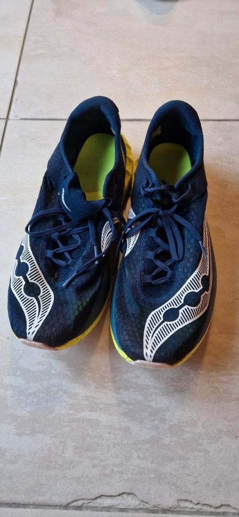 Saucony Endorphin Pro 4 - Maat 46,5 - Gebruikt, Kleding | Heren, Schoenen, Gedragen, Sportschoenen, Ophalen of Verzenden