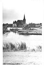 981733 Kampen 1960 Ijsselgezicht Bovenkerk Gelopen met zegel, Verzamelen, Ansichtkaarten | Nederland, Ophalen of Verzenden, 1960 tot 1980