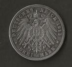 Duitse Rijk: 3 mark 1913, Zilver, Duitsland, Ophalen of Verzenden, Losse munt