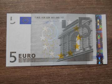 5 eurobiljet Nederland Duisenberg UNC P05352166882 beschikbaar voor biedingen