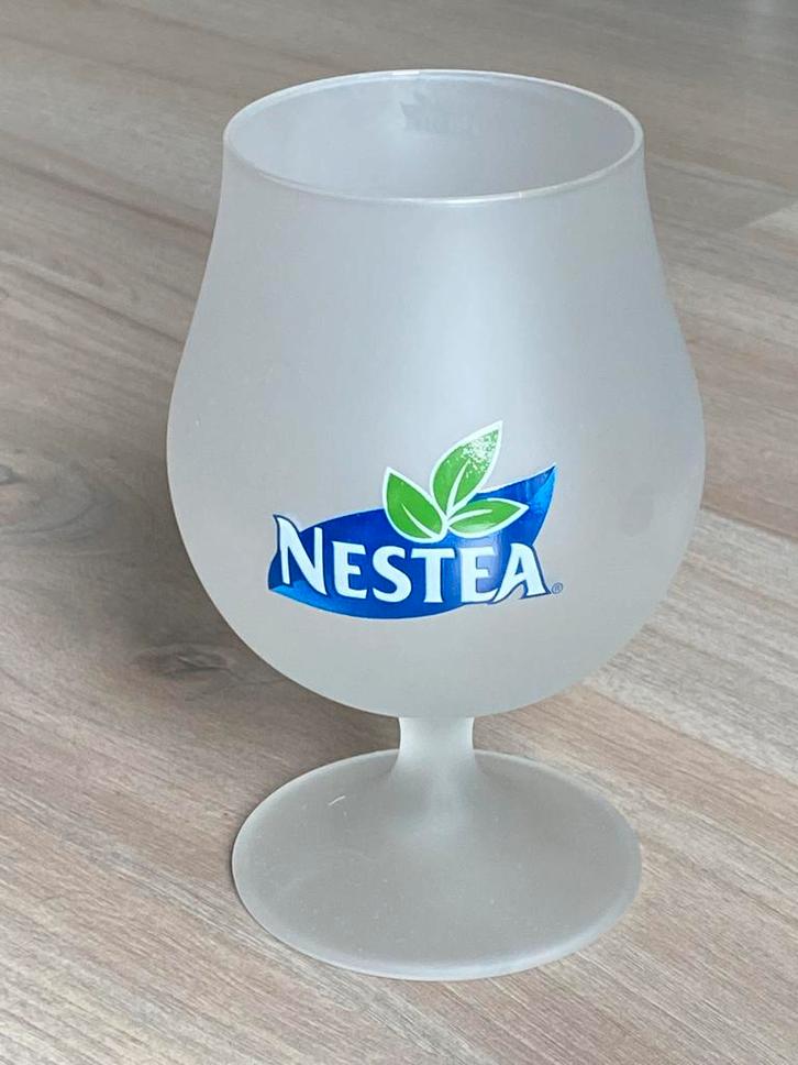nieuwe Nestea Frosted glazen per 6, Verzamelen, Glas en Borrelglaasjes, Nieuw, Overige typen, Ophalen of Verzenden