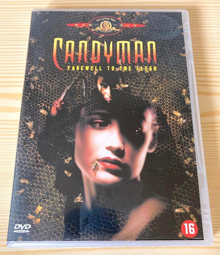 dvd Candyman 2: Farewell To The Flesh met Tony Todd, Cd's en Dvd's, Dvd's | Horror, Zo goed als nieuw, Slasher, Vanaf 16 jaar
