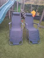 2 nieuwe ligstoelen, Tuin en Terras, Ligbedden, Ophalen of Verzenden, Nieuw, Aluminium