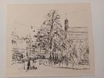 Henk Broer - 2 Litho's jaren 70 -, Antiek en Kunst, Ophalen of Verzenden