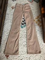 Kuyichi broek flared lichtbruin/beige 25/32, Overige kleuren, Nieuw, Ophalen of Verzenden, Kuyichi