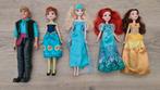 Disney Princess Barbie's - Anna, Elsa, Ariël, Belle, etc, Ophalen of Verzenden, Gebruikt, Barbie