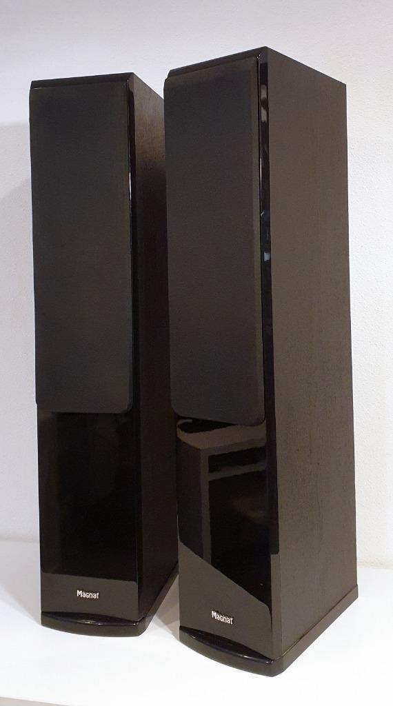 Vloerstaande Stereo Luidsprekers - Magnat Quantum 605 (180W), Audio, Tv en Foto, Luidsprekers, Gebruikt, Front, Rear of Stereo speakers