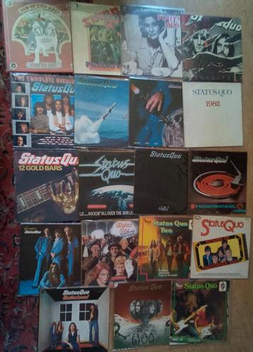 Status Quo 19 vinyl Lp's liefst in 1 koop  beschikbaar voor biedingen