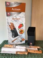 Richard Sheffield / Artisan 6 delige messenset / messenblok, Huis en Inrichting, Nieuw, Onbekend, Apeldoorn, Richardson Sheffield / Amefa