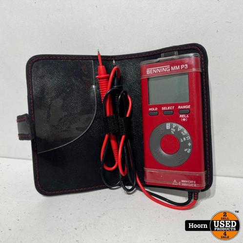 Benning MM P3 Digitale Multimeter, Doe-het-zelf en Verbouw, Meetapparatuur, Gebruikt, Multimeter, Ophalen of Verzenden