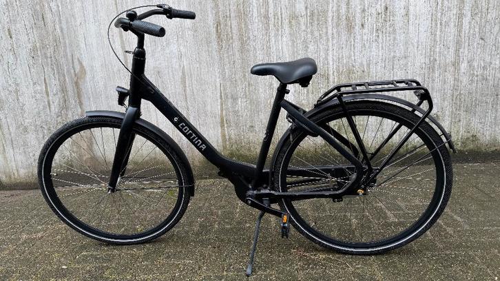 Cortina Common Basic 3v 2021 - 50 cm - Jet Black Matt, Fietsen en Brommers, Fietsen | Dames | Damesfietsen, Gebruikt, Overige merken