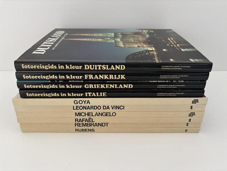 6x de groten van alle tijden en 4x fotoreisgids in kleur, Boeken, Geschiedenis | Wereld, Zo goed als nieuw, Europa, Ophalen