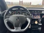 DS 3 1.2 PureTech So Chic AUTOMAAT CRUISE CLIMA MULTIMEDIA, Auto's, DS, Zwart, 1199 cc, Leder en Stof, Zwart