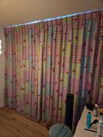 Gordijnen kinderkamer vrolijk patroon, Ophalen, Zo goed als nieuw, Gordijnen of Lamellen