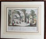 Kopergravure 18e eeuw, Antiek en Kunst, Kunst | Etsen en Gravures, Ophalen