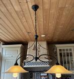 Hanglamp eventueel met LED sfeer lampen, Ophalen of Verzenden, Zo goed als nieuw, Glas, 75 cm of meer