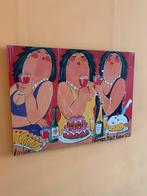 Schilderij "De Dikke Dames", Ophalen of Verzenden