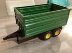 Bruder John Deere kipkar met zijschotten, Ophalen of Verzenden, Zo goed als nieuw