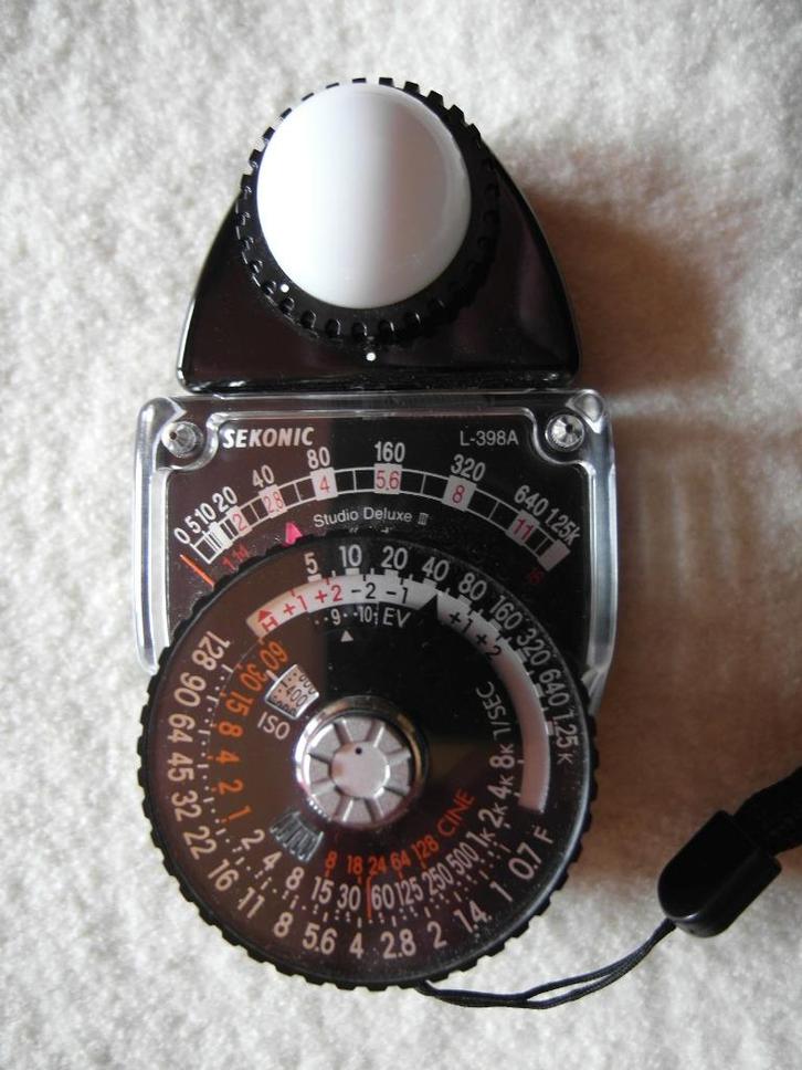 Sekonic L-398a lichtmeter, Audio, Tv en Foto, Fotografie | Fotostudio en Toebehoren, Zo goed als nieuw, Overige typen, Ophalen of Verzenden