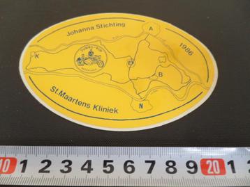 sticker JUMBO RUN  Johanna Stichting St. Maartens Kliniek  beschikbaar voor biedingen