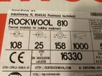 Rockwool 810 108x25 mm 4 st x 1 m, Nieuw, Steenwol, Minder dan 5 m², Ophalen