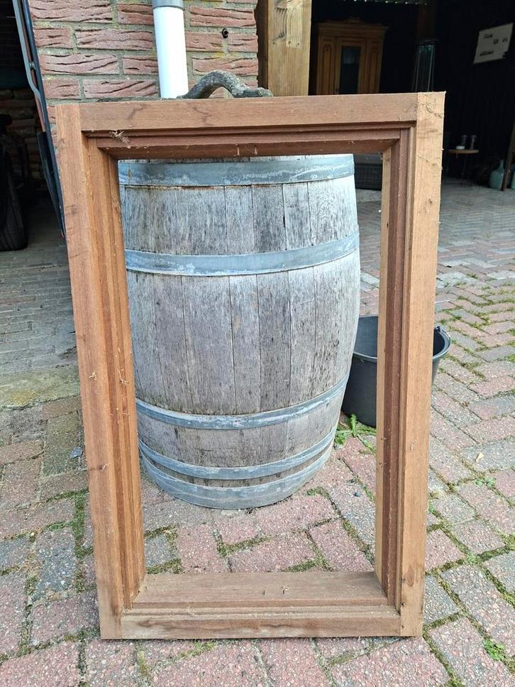 Nieuwe hard houten kozijnen diverse maten, Doe-het-zelf en Verbouw, Kozijnen en Schuifpuien, Nieuw, Raamkozijn, Hout, Ophalen