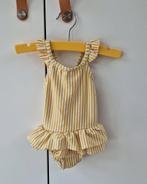 Hema geel met wit gestreept badpak maat 62/68, Kinderen en Baby's, Maat 62, Meisje, Badpak, Ophalen of Verzenden