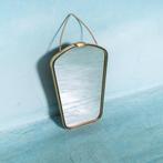 Vintage jaren 50 spiegel l midcentury organic mirror, Minder dan 50 cm, Gebruikt, Ophalen of Verzenden, Minder dan 100 cm