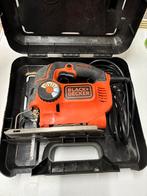 Black en Decker KS801SEK Decoupeerzaag, Gebruikt, Ophalen of Verzenden, Black&Decker, Minder dan 600 watt
