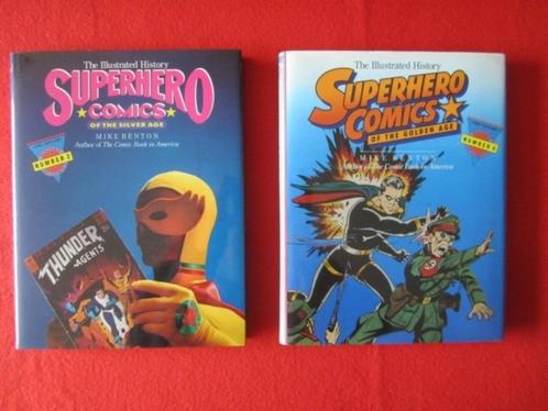 Superhero comics illustrated history - Mike Benton strip, Boeken, Strips | Comics, Zo goed als nieuw, Eén comic, Amerika, Ophalen of Verzenden
