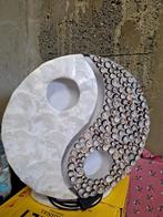 Yin Yang Schelpen Lamp, Metaal, Gebruikt, Ophalen of Verzenden, Oosters