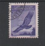 Y681 Liechtenstein 143 gestempeld Vogels, Postzegels en Munten, Postzegels | Thematische zegels, Dier of Natuur, Verzenden, Gestempeld