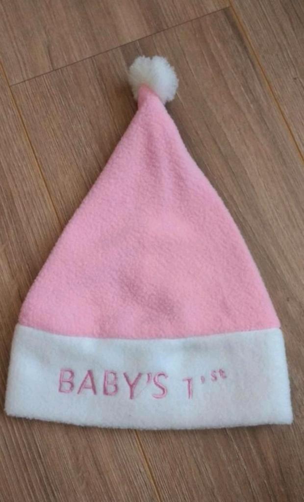 Zgan! Kerstmuts baby's 1st Kerst

Hoofdomvang tot 40 cm diam, Diversen, Kerst, Zo goed als nieuw, Ophalen of Verzenden