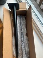 Tafelpoten zwart mat 2 stuks  40 cm nieuw metaal metalen, Tafelpoot, Rond, Nieuw, Minder dan 50 cm