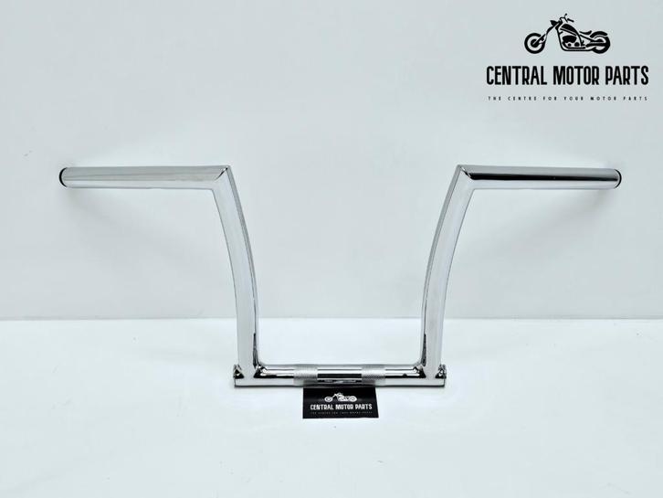 65 cm breed Chizeled 1 inch chroom stuur, Motoren, Onderdelen | Harley-Davidson, Nieuw, Ophalen of Verzenden