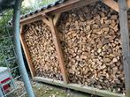 Brandhout stookhout kachelhout gekloofd hout haardhout, Tuin en Terras, 3 tot 6 m³, Ophalen, Overige houtsoorten, Blokken