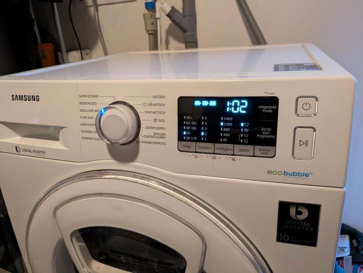 Samsung WW80K5400WW Wasmachine - 8kg, 1400rpm, Witgoed en Apparatuur, Wasmachines, Gebruikt, Voorlader, 8 tot 10 kg, 85 tot 90 cm