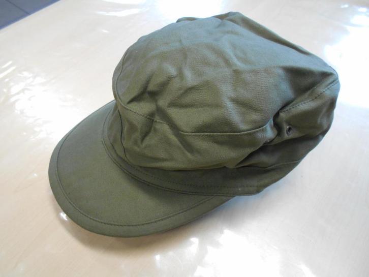 Leger pet effen groen Nederlands leger (origineel) div maten, Verzamelen, Militaria | Algemeen, Landmacht, Kleding of Schoenen