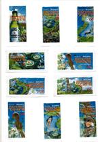 Portugal: serie 10 suikerzakjes van Heineken bier, Ophalen of Verzenden