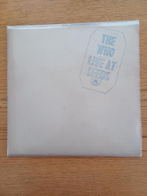 The Who.Live At Leeds 1970 elpee, Cd's en Dvd's, Vinyl | Rock, Gebruikt, Poprock, Ophalen of Verzenden