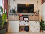 Tv meubel, Huis en Inrichting, Kasten | Wandmeubels, Ophalen, Gebruikt, Glas, 150 tot 200 cm
