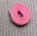 Roze trainingslijn hondenriem 10 meter, Dieren en Toebehoren, Hondenriemen, Ophalen of Verzenden, Nieuw, Hondenriem