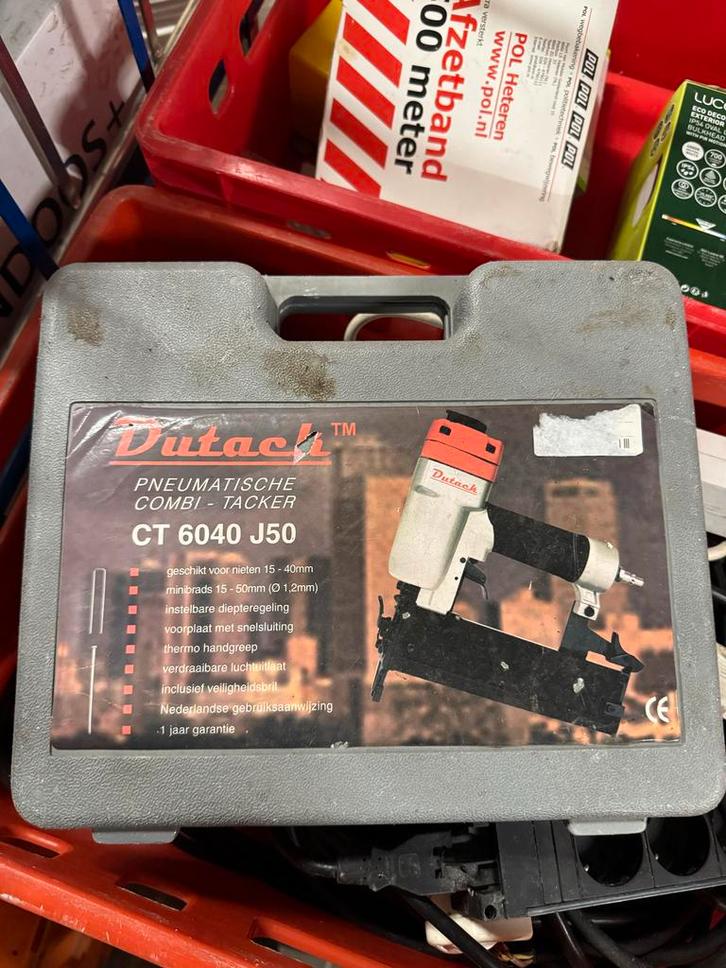 Dutack CT 6040 J50 Comb Tack Pneumatische Tack, Doe-het-zelf en Verbouw, Gereedschap | Overige machines, Gebruikt, Ophalen