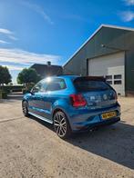 Volkswagen Polo 1.8 TSI 141KW BMT GTI 2017 Blauw, Auto's, Zwart, Blauw, Alcantara, Origineel Nederlands