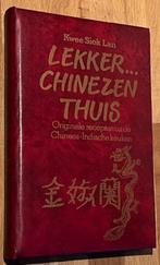 Kwee Siok Lan. Lekker...Chinesen thuis. Uitg. Elsevier 1979, Tapas, Hapjes en Dim Sum, Azië en Oosters, Zo goed als nieuw, Kwee Siok Lan