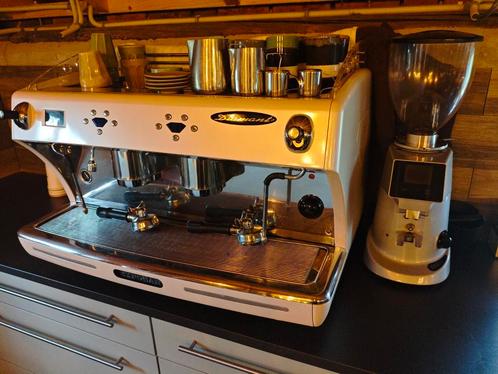 Expobar diamant halfautomaat espressomachine en bonenmaler, Witgoed en Apparatuur, Koffiezetapparaten, Zo goed als nieuw, Espresso apparaat