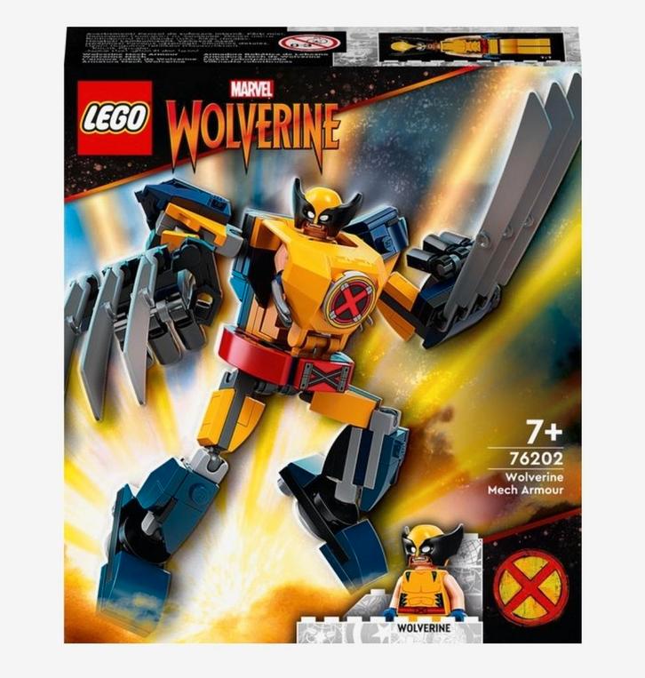 Lego 76202 Marvel Wolverine, Kinderen en Baby's, Speelgoed | Duplo en Lego, Zo goed als nieuw, Lego, Complete set, Ophalen of Verzenden