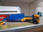 Daf XF met semi dieplader truck tec tekno, Hobby en Vrije tijd, Modelauto's | 1:50, Ophalen of Verzenden, Bus of Vrachtwagen, Zo goed als nieuw