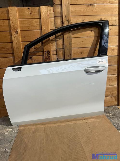 VW GOLF 8 hatchback WIT links voor deur portier 2019+, Auto-onderdelen, Carrosserie en Plaatwerk, Deur, Gebruikt, Ophalen of Verzenden