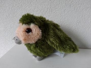 Groene Papegaai Knuffel Neo ZIS/EPD 20 cm. beschikbaar voor biedingen